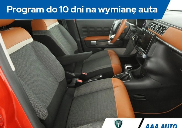 Citroen C3 cena 55000 przebieg: 76952, rok produkcji 2017 z Koniecpol małe 301